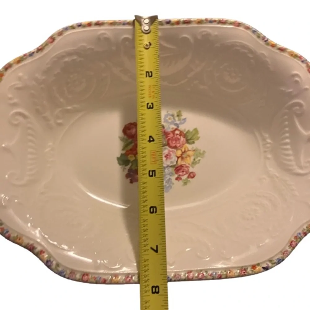 Vintage Steubenville porcelain bundle, beautiful floral pattern.